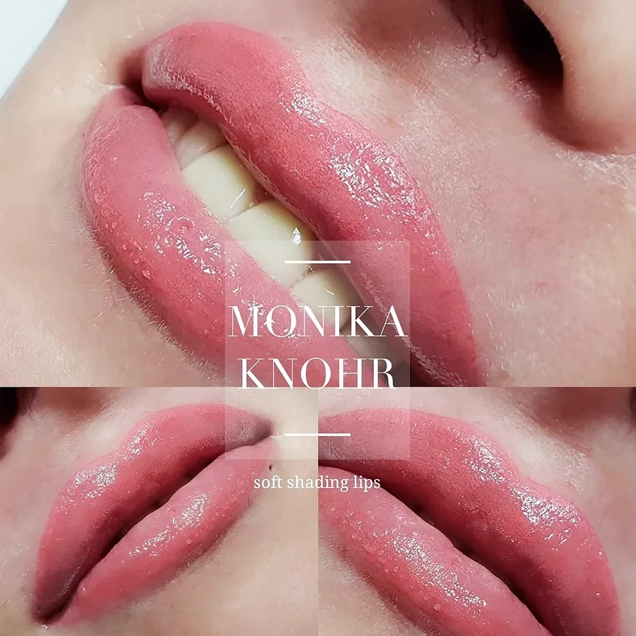 Soft Shading Lips mit fließender Kontur