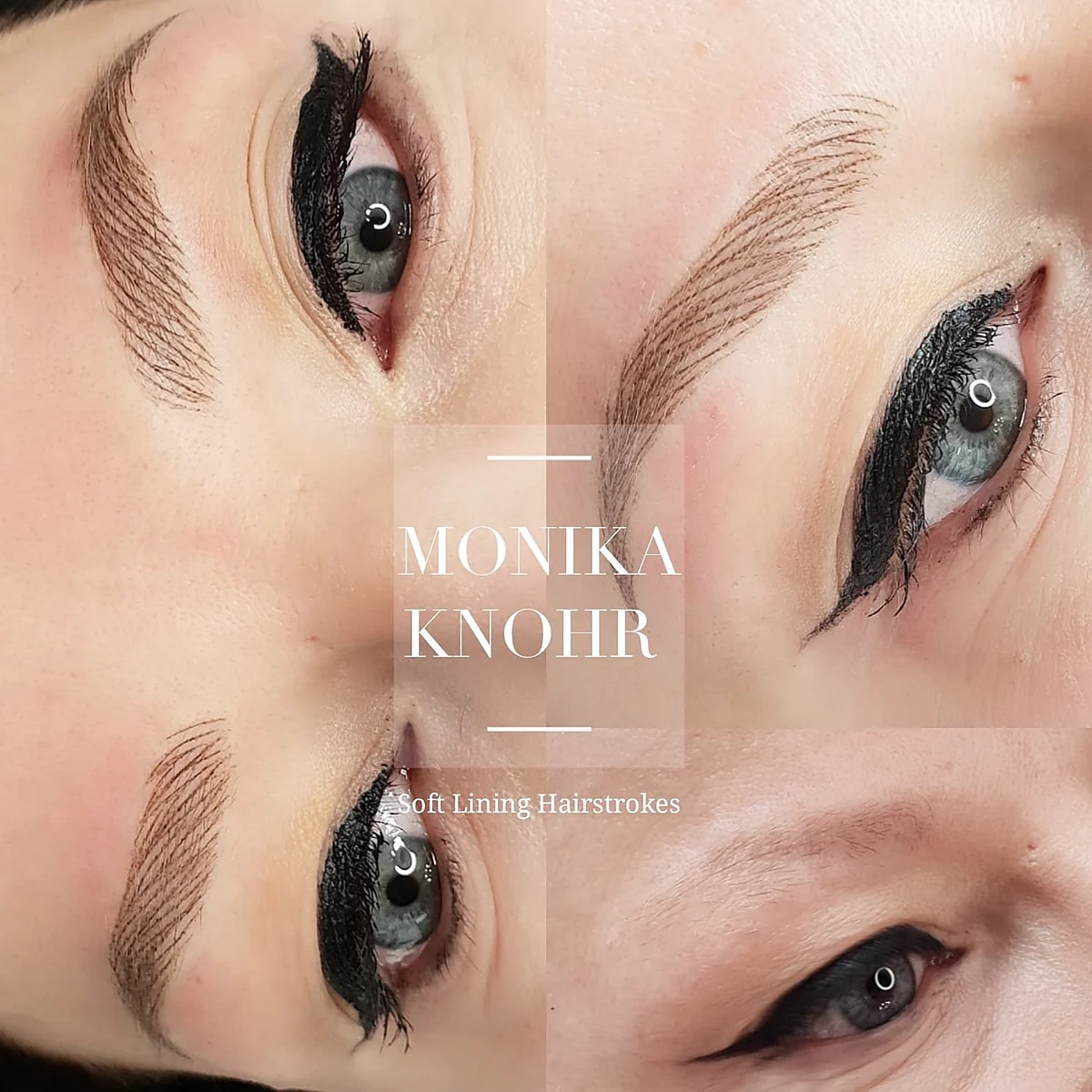 Soft Lining Hairstrokes kombiniert mit einem Lidstrich
